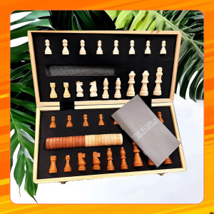 Bộ cờ vua nam châm 2 trong 1 - Cờ vua & cờ Caro