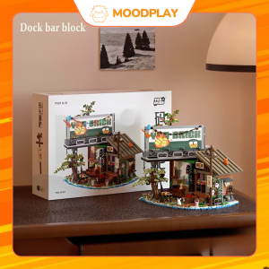 Bộ Mô Hình Lắp Ráp Nhà Dock Bar – Quán Chill Bên Biển