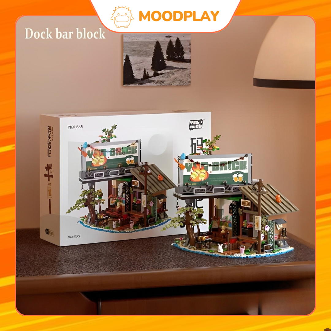 Bộ mô hình lắp ráp nhà Dock Bar