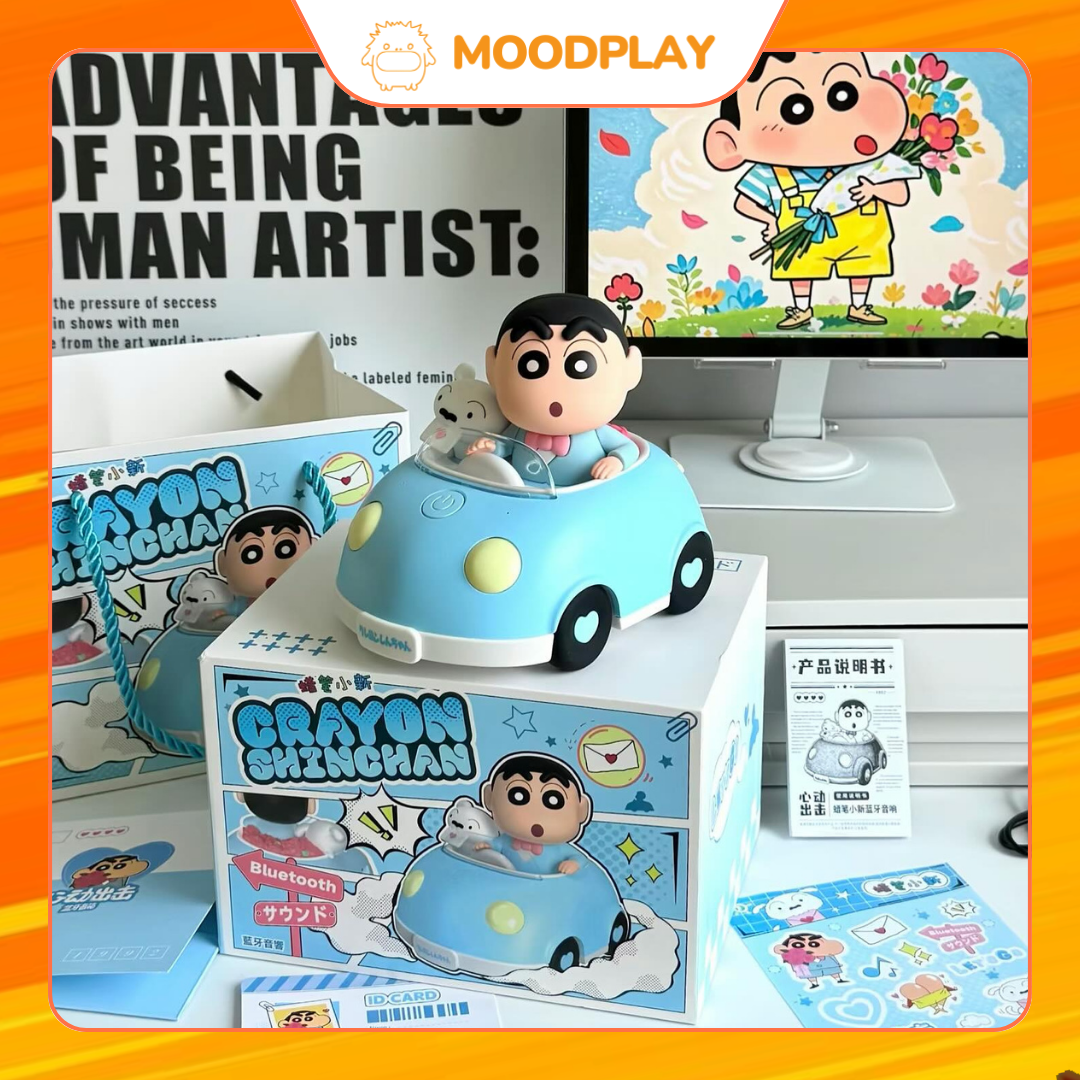 Crayon Shin chan RM1251 màu xanh dương - Mood Play Crayon Shin chan RM1251 màu xanh dương - Mood Play
